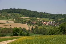 Kreiterhof - Sicht auf den Kreiterhof (Um das Bild zu vergrössern bitte anklicken.)